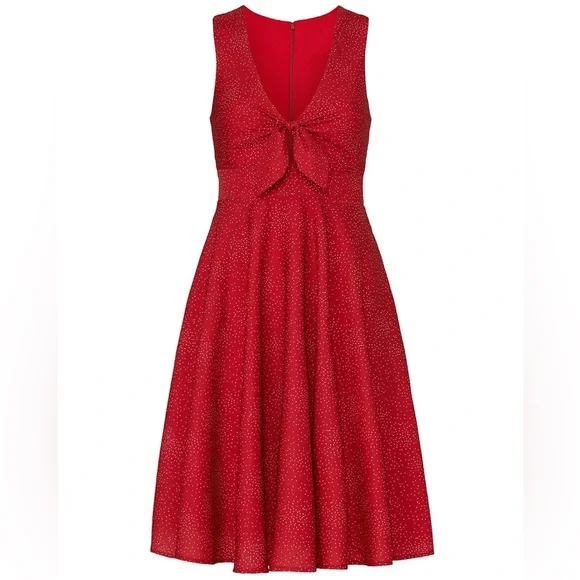 Hutch Reese Red Midi Dress Size XS, Small - Picture 6 of 11